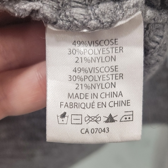 Grey Knit Sweater - Picture 3 of 4